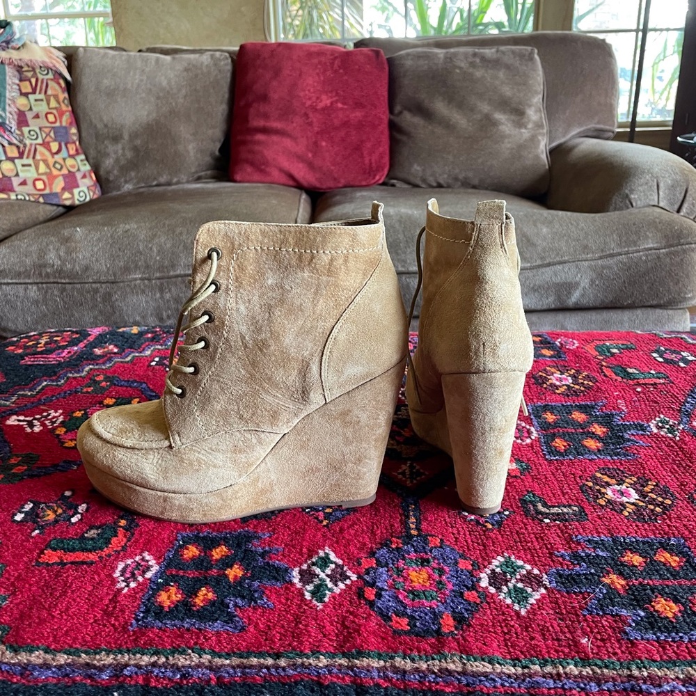 Gorgeous Deena and Ozzy Wedge Booties!
